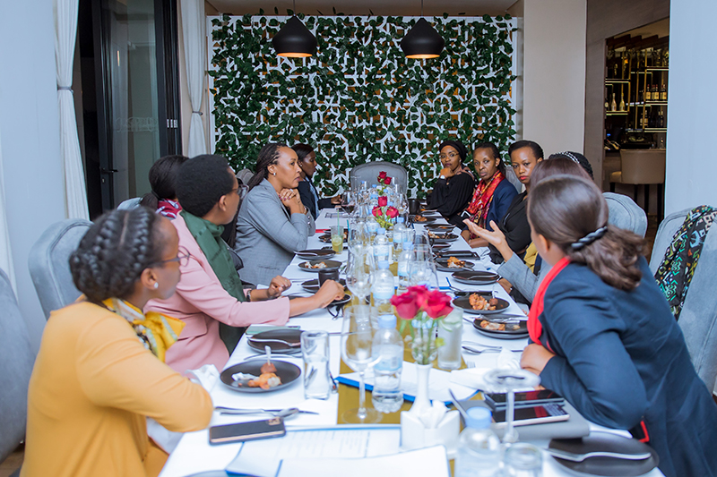 WIF-Rwanda breakfast